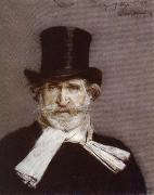 Giovanni Boldini Portrait of Giuseppe Verdi oil on canvas